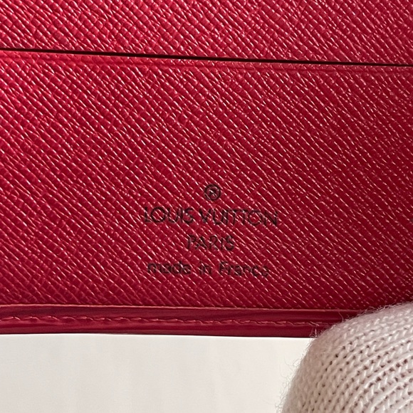 *Authentic* Louis Vuitton Epi Leather French Bifold Wallet Red Elegant Small - Picture 5 of 16